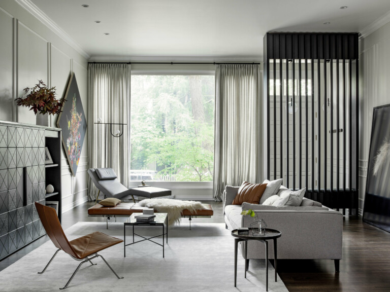 Soft modern living room